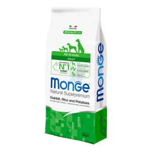 Monge All Breeds Adult Coniglio Riso e Patate 12 kg | AlanDog