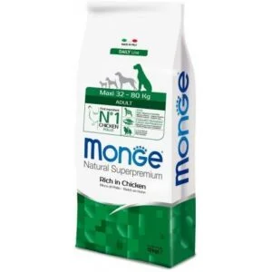 Monge Maxi Adult Ricco Pollo 12 kg | AlanDog