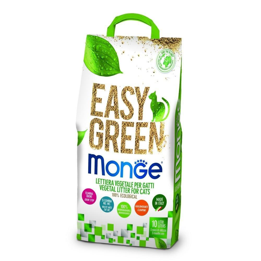Easy Green Monge Lettiera per gatti 10 Lt biodegradabile