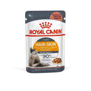 royal canin care gatto hair and skin bustine umido SALSA