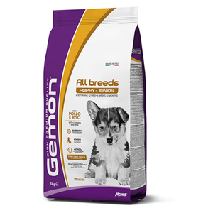 Gemon All Breeds Puppy Junior con Pollo e Riso 15 kg