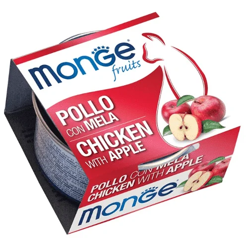 Monge Fruits Pollo Scatolette Gatto 24x80gr - Foto 5 | AlanDog