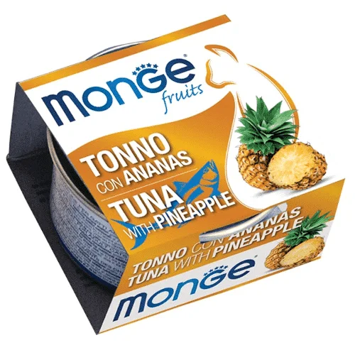 Monge Fruits Tonno Scatolette Gatto 24x80gr - Foto 2 | AlanDog