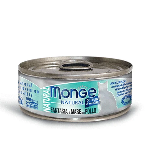 Monge Natural Scatolette Gatto 24x80gr - Foto 2 | AlanDog