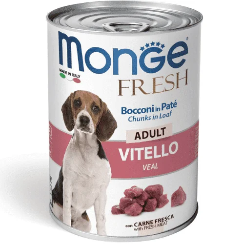 Monge Fresh Scatolette 24x400gr | AlanDog