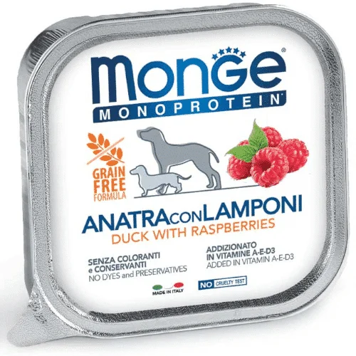 Monge Monoproteico Frutta Vaschette 12x150gr - Foto 4 | AlanDog