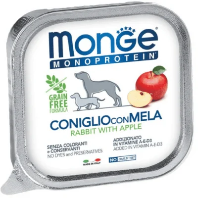 Monge Monoproteico Frutta Vaschette 12x150gr | AlanDog