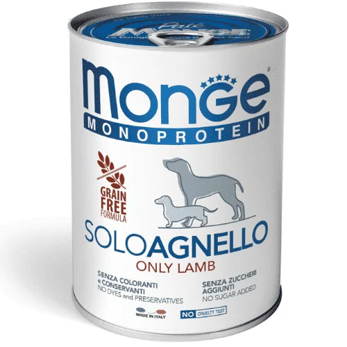 Monge Monoproteico Scatolette Cane 12x400gr - Foto 4 | AlanDog