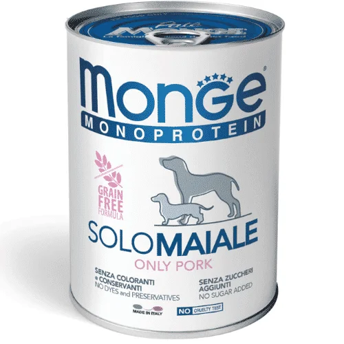 Monge Monoproteico Scatolette Cane 12x400gr - Foto 1 | AlanDog