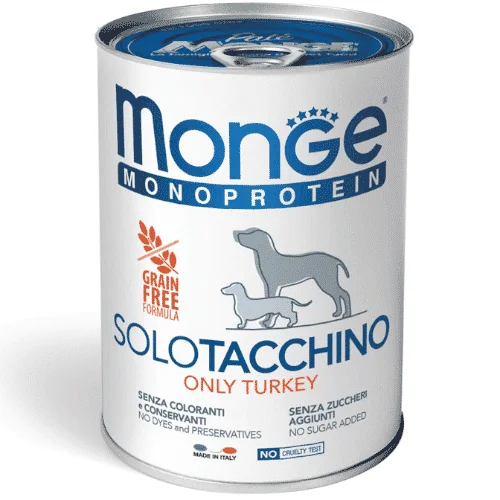 Monge Monoproteico Scatolette Cane 12x400gr - Foto 5 | AlanDog