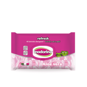 Inodorina Refresh 40 Salviette Igienizzanti Aloe Vera - Foto 1 | AlanDog