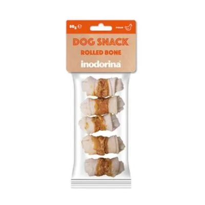 Inodorina Dog Snack Rolled Bone Pollo | AlanDog