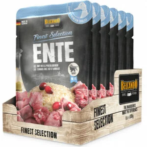 Belcando Anatra con Riso e Mirtilli Bustine - Belcando Dog Food - Foto 4 | AlanDog