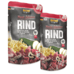 Belcando Manzo con Spatzle e Zucchine Bustine