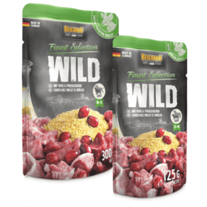 Belcando Selvaggina con Miglio e Mirtilli Rossi Bustine