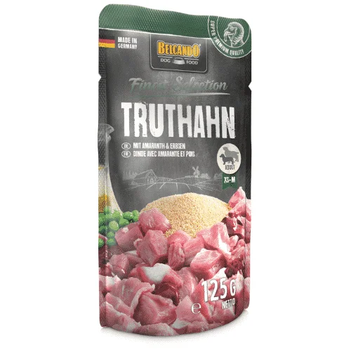 Belcando Tacchino con Amaranto e Piselli Bustine - Belcando Dog Food | AlanDog