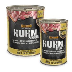 Belcando Pollo e Anatra con Miglio e Carote Scatolette - Belcando Dog Food | AlanDog