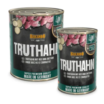 Belcando Tacchino con Riso e Zucchine Scatolette - Belcando Dog Food | AlanDog
