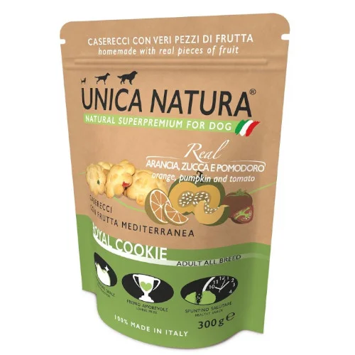 Unica Nataura Royal Cookie – Real Arancia Zucca e Pomodoro - Gheda pet food | AlanDog