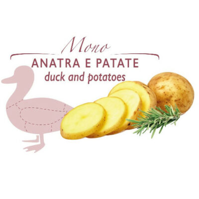 unica natura snack duetto anatra e patate ingredienti