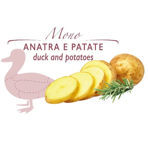 Unica Natura Snack Duetto – biscotto con Anatra e Patate - Gheda pet food - Foto 3 | AlanDog