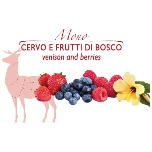 Unica Natura Snack Ossicino – biscottino con Cervo e Frutti di Bosco - Gheda pet food - Foto 4 | AlanDog