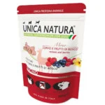 Unica Natura Snack Ossicino - biscottino con Cervo e Frutti di Bosco