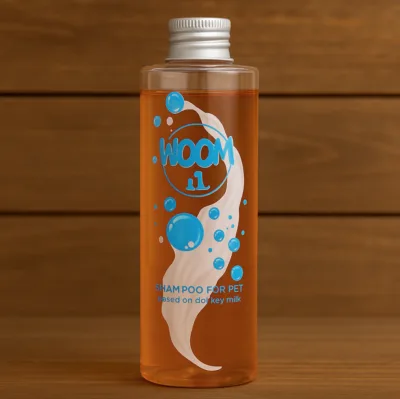 Woom Shampoo For Pet – Donkey Milk - PiùCane | AlanDog