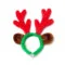 Cerchietto da Renna di Natale Rosso Morbido - MIDLEE | AlanDog
