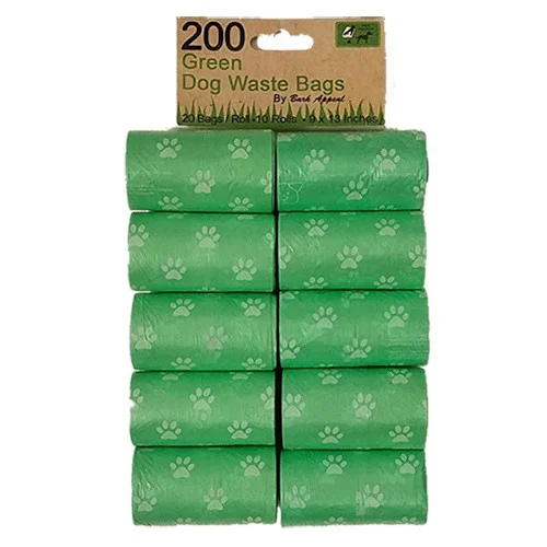 bark-appeal-sacchetti-igenici-biodegradabili-10-x-20-sacchetti Sacchetti Igienici Biodegradabili Green Dog – 200 sacchetti - Bark Appeal Pet Product | AlanDog