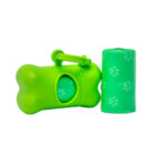 Dispenser e Sacchetti Igienici Biodegradabili Dog Green