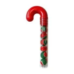 Bastoncino di Zucchero Natale con Palline da Tennis Set di 6