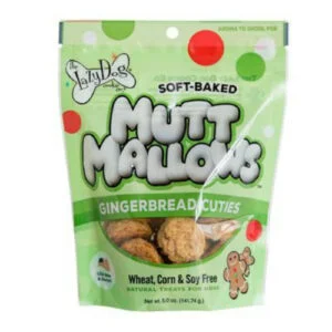 Mutt Mallows Gingerbread Cuties – Biscotti al Pan Di Zenzero - Lazy Dog Cookies | AlanDog
