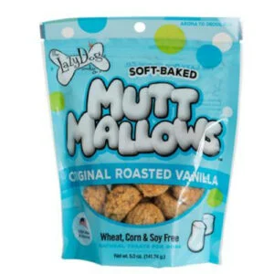 Mutt Mallows Roasted Vanilla – Biscotti Marshmallow Arrostiti - Lazy Dog Cookies | AlanDog