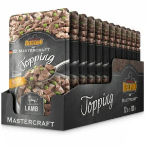 Belcando Mastercraft Topping Agnello con Piselli Bustine 12 x 100gr - Belcando Dog Food | AlanDog