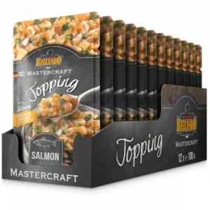 Belcando Mastercraft Topping Salmone con Broccoli Bustine 12 x 100gr - Belcando Dog Food | AlanDog