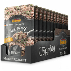 Belcando Mastercraft Topping Tacchino con Prezzemolo Bustine 12 x 100gr