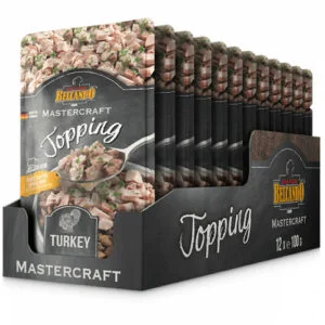 Belcando Mastercraft Topping Tacchino con Prezzemolo Bustine 12 x 100gr - Belcando Dog Food | AlanDog