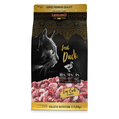 leonardo-fresh-anatra-1.5-kg Leonardo Fresh Anatra Gatto Crocchette - Foto 4 | AlanDog