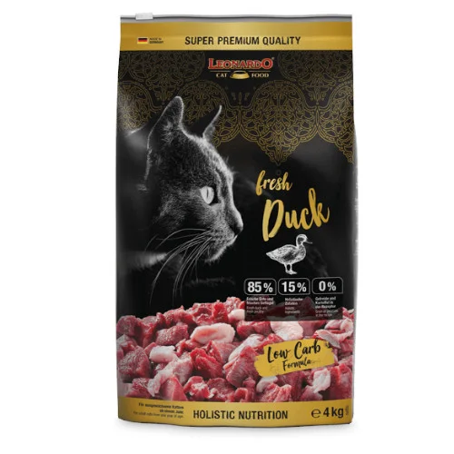 leonardo-fresh-anatra-4-kg Leonardo Fresh Anatra Gatto Crocchette - Foto 3 | AlanDog