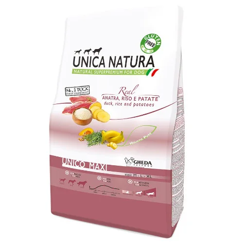 Unica Natura Anatra Riso e Patate UNICO MAXI - Gheda pet food | AlanDog