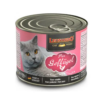 leonardo pollame scatolette 200 gr