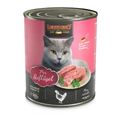 leonardo pollame scatolette 800 gr
