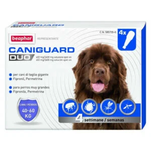 BEAPHAR CANIGUARD DUO CANE spot-on 40-60 kg. 4 pipette. | AlanDog