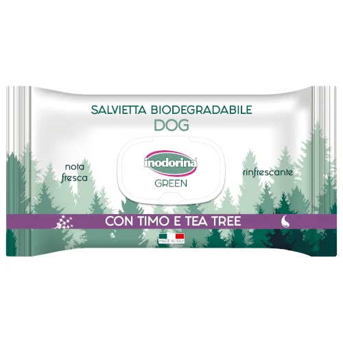 rinfrescante-green-inodorina Inodorina Salviette Green Cane | AlanDog