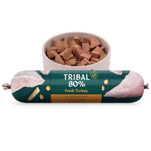 tribal-salsiccie-dog-tacchino-ciotola Tribal Salsicciotto con Tacchino Fresco - Foto 2 | AlanDog