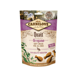 Carnilove Snack Morbido Quaglia arricchito con Origano | AlanDog