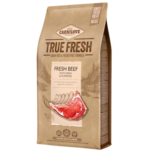 Carnilove TRUE FRESH Manzo con piselli e zucca | AlanDog