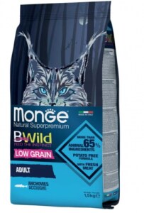 Monge Bwild Low Grain con Acciughe Adult