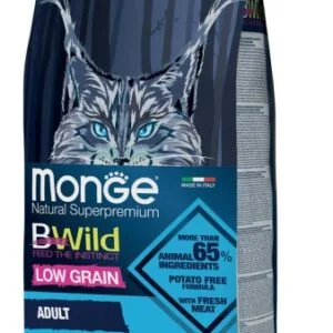 Monge Bwild Low Grain con Acciughe Adult